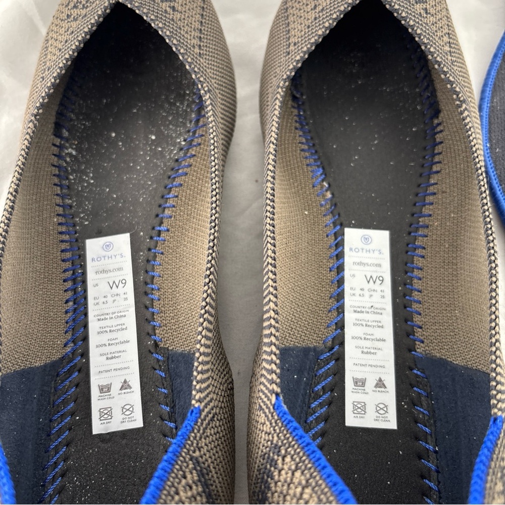 Rothy’s The Point Walnut Python Retired Print Poi… - image 12